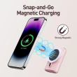 Magnetic Wireless Portable Charger, 9000mAh Power Bank Pink