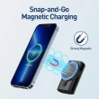 Magnetic Wireless Portable Charger, 9000mAh Power Bank Black