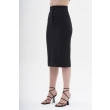 CLINCING WAIST MIDI SKIRT