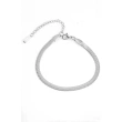 High-Quality Stainless Steel Italian Bracelet Silver Color