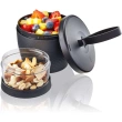 Snack Box Foodie - Black - 570ml and 185ml