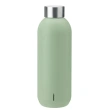Keep Cool Vacuum Drinking Bottle - Seagrass/Steel - 0.6L