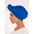 Turban - Blue Satin