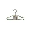 Metal Dipping Non-Slip Children's Hanger-Pack Of 8Pcs-Green
