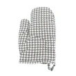 Houndstooth Insulation Gloves - Dark Grey