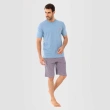 Men&rsquo;s V-Neck Short Pajama Set