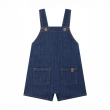 Boys' Striped Denim Overalls - Affectionate - Dark Blue