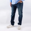 بنطلون جينز رجالي بقصة كلاسيكة  - أزرق داكن