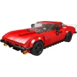 Corvette Sports Car Model Building Set - Red
