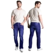 بنطلون جينز تقليدي رجالي - كومفورت لاين - أزرق