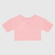 Girls' Boxy Fit Cotton T-Shirt &ndash; Short Sleeve -Pink