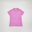 Girls' Cotton Polo Shirt &ndash; Sport Collar &amp; Button Detail - Light Purple