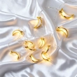 Golden Crescent String Lights &ndash;White- A radiant celestial path to illuminate your festive home