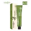 Yougee Phytones Hair Color Cream (4/0) 100ML&ndash; Professional Permanent Hair Color for Medium Brown Tones &amp; Full Coverage