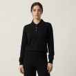 Cozy Women&rsquo;s Knitwear Top With Long Sleeves And Collar Detail