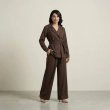 Women&rsquo;s Modern Tailored Blazer and Wide-Leg Pants Set for Effortless Elegance and Smart-Casual Looks