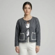 Women&rsquo;s Modern  Knitwear Cardigan With Cozy Design, Contrast Details, And Practical Pockets