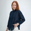 Women&rsquo;s Flowy Semi-Sheer Button-Down Shirt For Effortless Elegance And Smart-Casual Looks