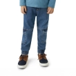 Boys' Stretch Denim Jogger Pants &ndash; Cargo Style with Drawstring Waist - Blue