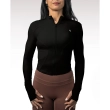 Women&rsquo;s Sleek Zip-Up Active Jacket &ndash; Modern Fit &amp; Everyday Performance &ndash;  Black