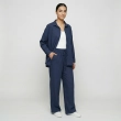 Modern Women&rsquo;s Oversized Two-Piece Set &ndash; Relaxed Shirt &amp; Pants