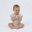 Tip Top Newborn Bodysuit Dinosaurs &ndash; Light Pink