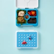 Flex &amp; Lock Flexbox: Blue Toyworld Edition &ndash; Leak-Proof Silicone Bento Box with Customizable FlexCharmz