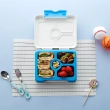 Flex &amp; Lock Flexbox: Blue Toyworld Edition &ndash; Leak-Proof Silicone Bento Box with Customizable FlexCharmz
