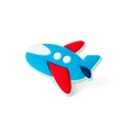 High-Flying Airplane FlexCharmz &ndash; Toyworld Edition Silicone Accessory for Bento Box &amp; Cutlery