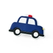 Police Car FlexCharmz &ndash; Toyworld Edition Silicone Accessory for Bento Box &amp; Cutlery