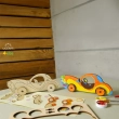 Creative Wooden Colouring Car Model &ndash; Interactive Mechanical DIY Kit for Young Artists