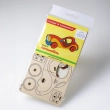 Creative Wooden Colouring Car Model &ndash; Interactive Mechanical DIY Kit for Young Artists