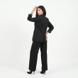 The Eclipse Suit Set - Oversized Blazer &amp; Wide-Leg Trousers - Black
