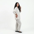 The Linen Muse Set - Relaxed Shirt &amp; Trousers - Beige