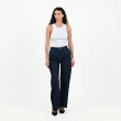Monaco High-Rise Jeans - Straight-Leg Dark Wash - Blue