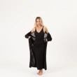 The Mary Set - Maxi Dress &amp; Cardigan - Black
