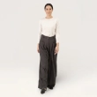The Noir Atelier Trouser - High-Waist Wide-Leg - Grey