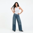Vintage Ease High-Rise Jeans - Wide-Leg Relaxed Fit - Blue