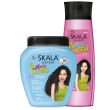 Skala Expert Mais Cachos Original Duo (D-Panthenol, Castor Oil, and Shea Butter) 100% Vegan, Shampoo &amp; 2-in-1 Treatment Cream - Duo Set