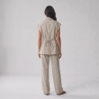 Women's Regular 2-Piece Set - Tailored Office &amp; Elevated Travel Wear - Beige