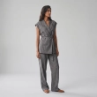 Women's Regular 2-Piece Set - Tailored Office &amp; Elevated Travel Wear - Charcoal Grey