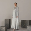 Women's Regular Flowing Maxi Silhouette Dress - Cross-Tie Neck Elegant Wear- For Seasonal Events, Wedding Guest Styling, Or Exclusive Evening Soir&eacute;es