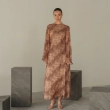 Women's Premium Evening Gown &mdash; Back Cowl Design Maxi Dress &mdash; Daytime Socials, Luxury Resort Wear &amp; Sunset Soir&eacute;es &mdash; Beige