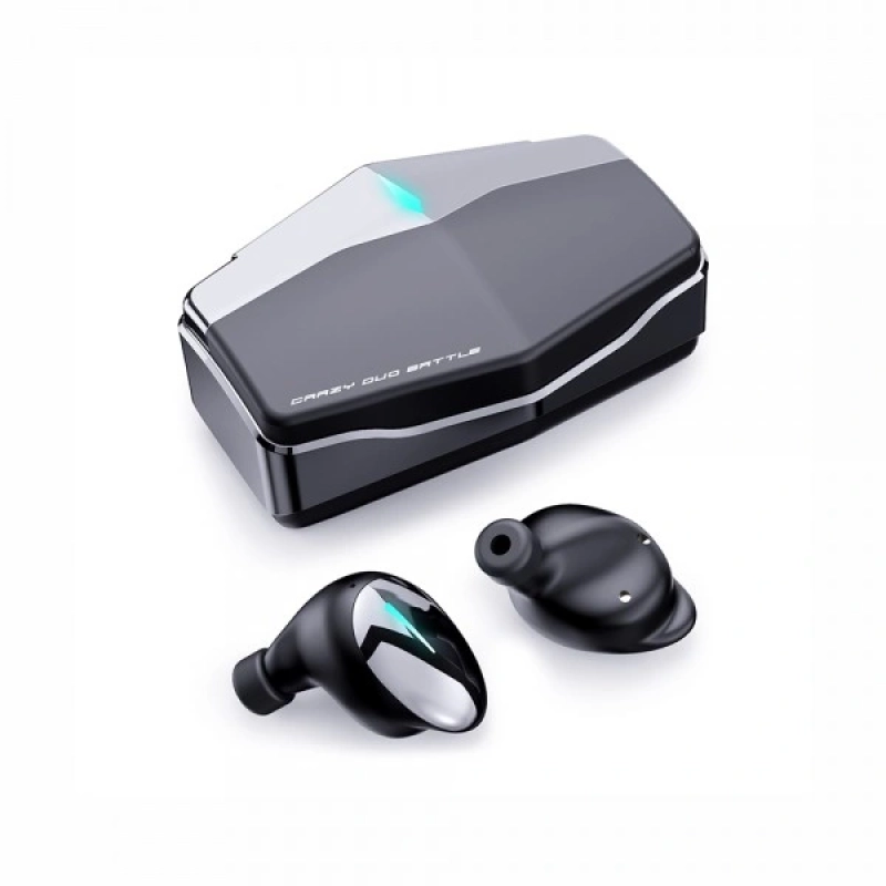 BTC002 Crazy Duo Battle Gaming Wireless Earbus TWS Super Low Latency Blue