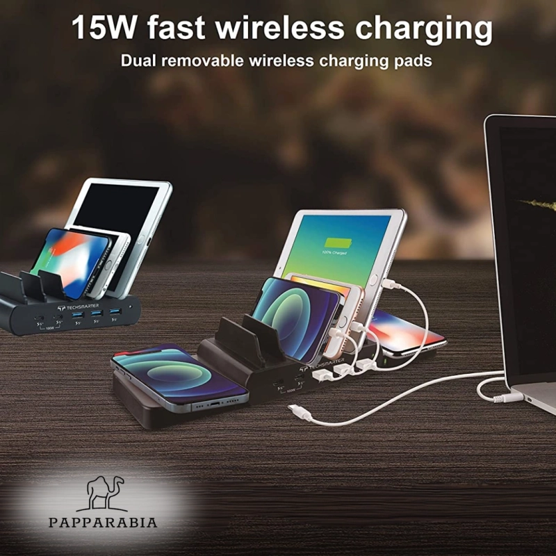 TS Wireless Charging Station Supreme DUO