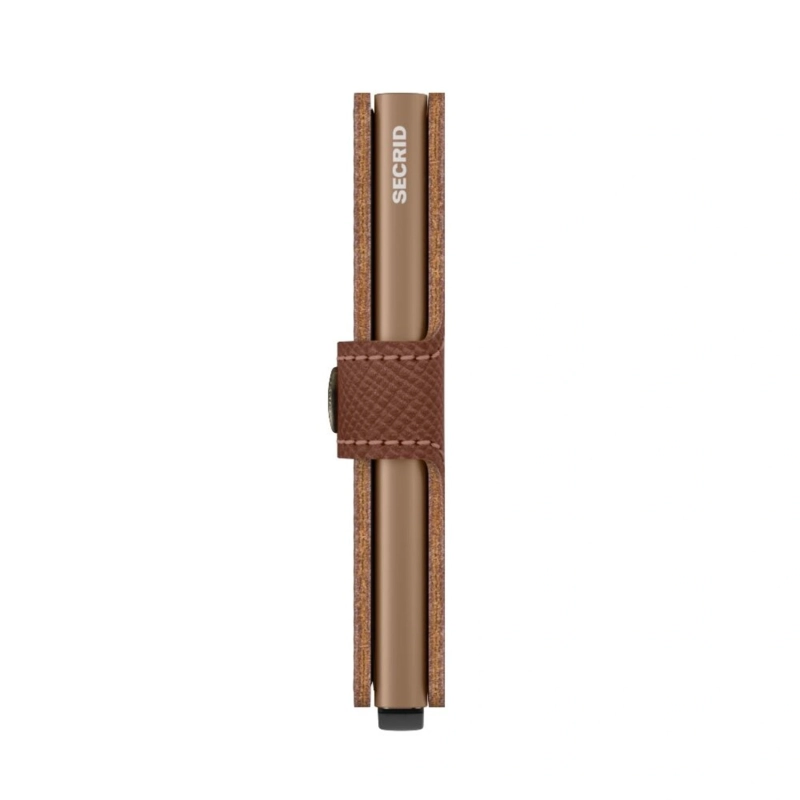 Miniwallet Saffiano MSA - Caramel