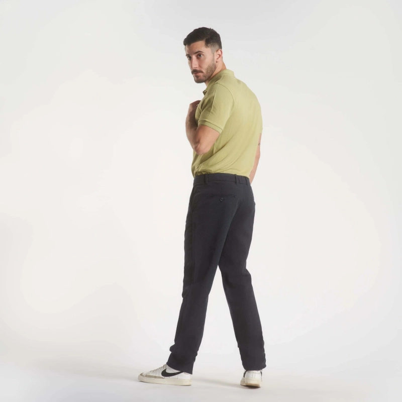 Men's Gabardine Pants - Dark Navy