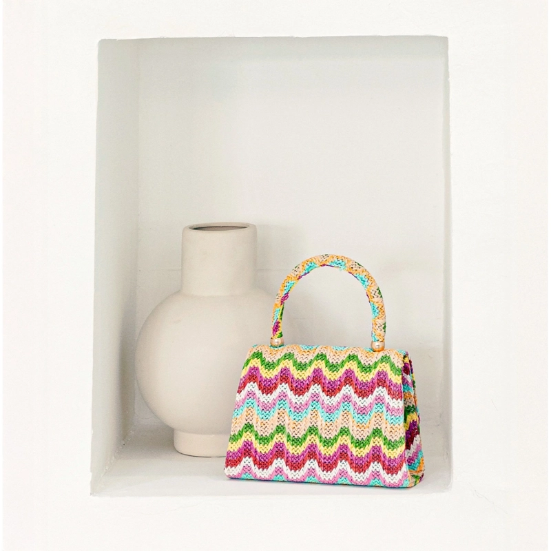 Ibiza Carnival Hand Bag - Multicolored