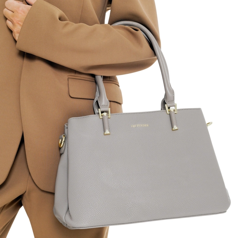 Delvia Tote Bag - Ash Grey