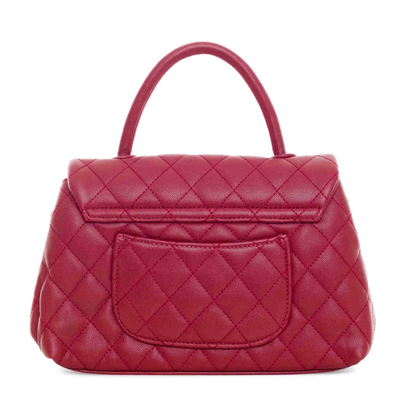Vianne Tote Bag - Berry Red